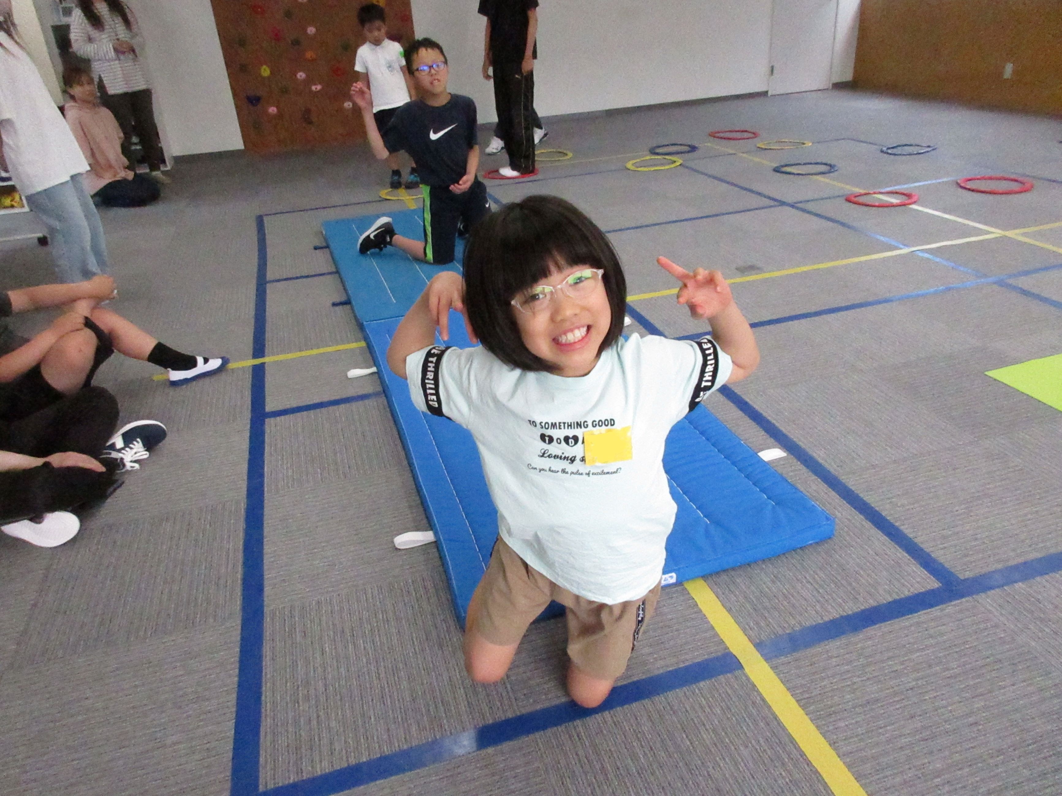 体幹のトレーニングにチャレンジ | スタッフブログ | こどもスポーツ園