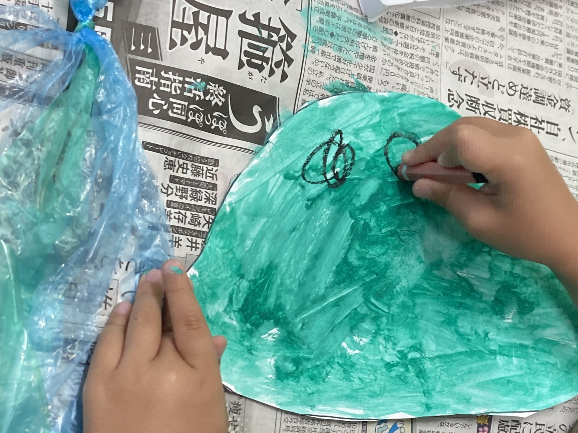 楽しかったクラゲ製作♪ | スタッフブログ | HiKaRi-児童発達支援